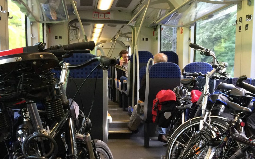 Arriving – Train & Bike